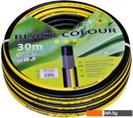 - Поливочные шланги Bradas Black Colour 15 мм (5/8