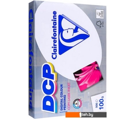  - Бумага и материалы для печати Clairefontaine DCP A4 CF 100 г/кв.м 500 л 1821C - DCP A4 CF 100 г/кв.м 500 л 1821C