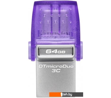  - USB Flash Kingston DataTraveler MicroDuo 3C USB 3.2 Gen 1 64GB - DataTraveler MicroDuo 3C USB 3.2 Gen 1 64GB
