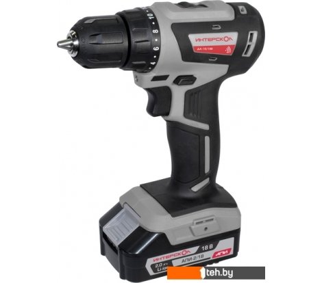  - Шуруповерты, гайковерты, электроотвертки Интерскол ДА-10/18В (с 2-мя АКБ 2 Ач, кейс) - ДА-10/18В (с 2-мя АКБ 2 Ач, кейс)