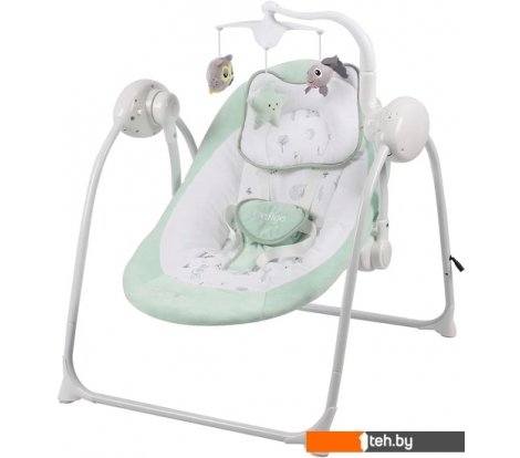  - Детские шезлонги и качалки Indigo Star (мятный) - Star (мятный)