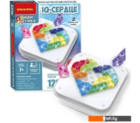  - Развивающие игрушки Bondibon IQ-Сердце ВВ5834 - IQ-Сердце ВВ5834