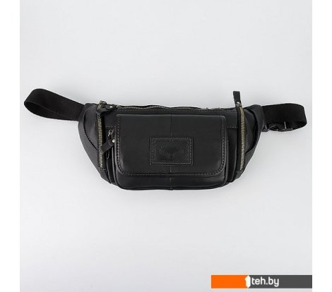  - Женские и мужские сумки Poshete 196-1390-35-BLK (черный) - 196-1390-35-BLK (черный)