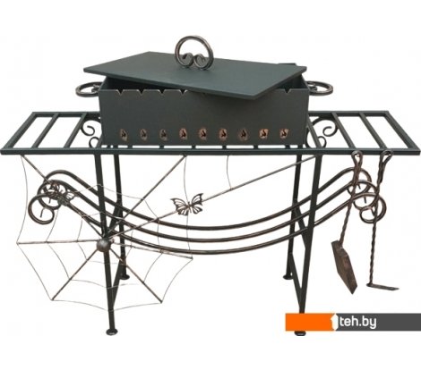  - Мангалы, грили, барбекю СтальСнабДизайн МК-7 Паучок - МК-7 Паучок