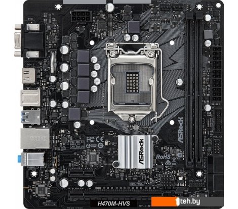  - Материнские платы ASRock H470M-HVS - H470M-HVS
