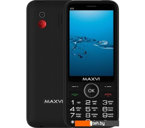  - Мобильные телефоны Maxvi B35 (черный) - B35 (черный)