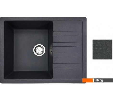  - Кухонные мойки БелЭворс Vega L (антрацит, без сифона) - Vega L (антрацит, без сифона)