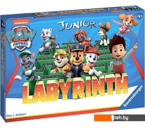  - Настольные игры Ravensburger Лабиринт Джуниор. Щенячий патруль - Лабиринт Джуниор. Щенячий патруль