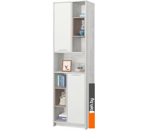 - Полки, стеллажи, системы хранения Аквилон Зефир № 5.4 (дуб эльза/мокко) - Зефир № 5.4 (дуб эльза/мокко)