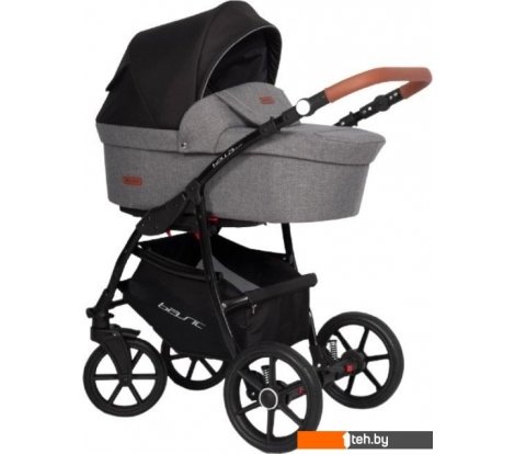  - Детские коляски и аксессуары Riko Basic Bella Lux (3 в 1, 01/темно-серый) - Basic Bella Lux (3 в 1, 01/темно-серый)