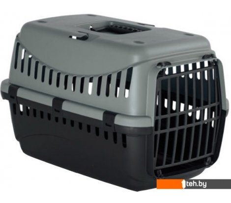  - Сумки, переноски для животных MP Bergamo Trasportino Gipsy Eco Plastic Door 58 (серый) - Trasportino Gipsy Eco Plastic Door 58 (серый)