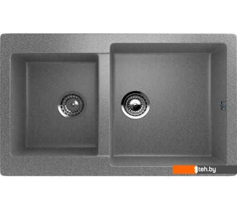  - Кухонные мойки Ulgran U-505 (темно-серый) - U-505 (темно-серый)