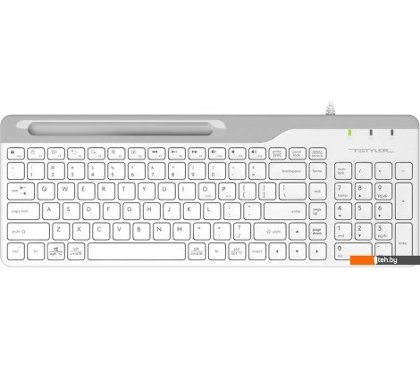  - Клавиатуры A4Tech Fstyler FK25 (белый/серый) - Fstyler FK25 (белый/серый)