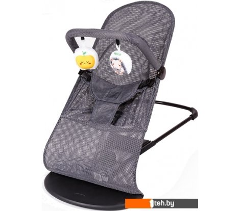  - Детские шезлонги и качалки Amarobaby Amarobaby Baby time AB21-25BT/11 (серый) - Amarobaby Baby time AB21-25BT/11 (серый)