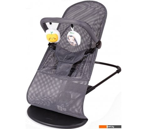  - Детские шезлонги и качалки Amarobaby Amarobaby Baby time AB21-25BT/11 (серый) - Amarobaby Baby time AB21-25BT/11 (серый)