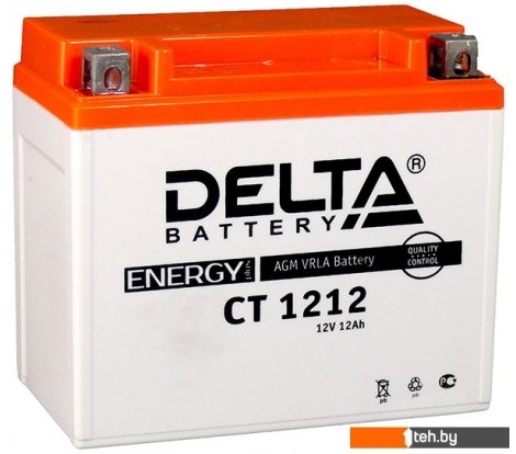 - Мотоциклетные аккумуляторы Delta CT 1212 (12 А·ч) - CT 1212 (12 А·ч)