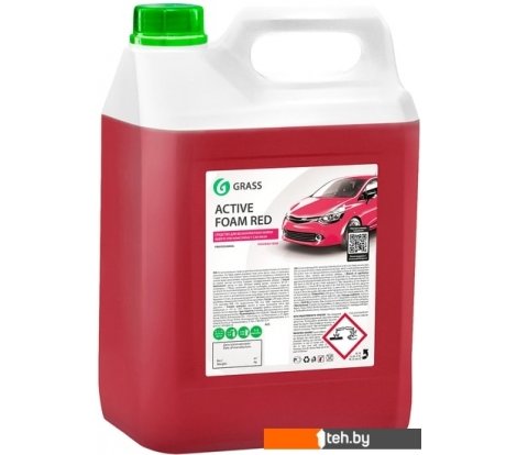  - Автохимия и автокосметика для кузова Grass Моющее средство Active Foam Red 5.8кг 800002 - Моющее средство Active Foam Red 5.8кг 800002