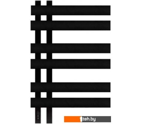  - Полотенцесушители Granula Гамма Квадро 50x80 (терморегулятор, черный матовый) - Гамма Квадро 50x80 (терморегулятор, черный матовый)