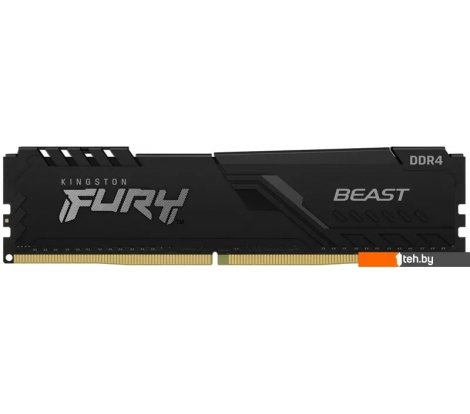  - Оперативная память Kingston FURY Beast 8GB DDR4 PC4-28800 KF436C17BB/8 - FURY Beast 8GB DDR4 PC4-28800 KF436C17BB/8