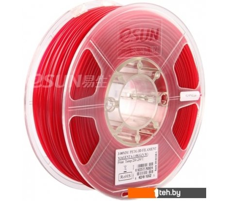  - Расходные материалы и аксессуары для 3D-печати eSUN PET-G 1.75 мм 1000 г (пурпурный) - PET-G 1.75 мм 1000 г (пурпурный)