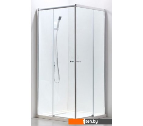  - Душевые кабины Adema Glass Vierkant 100х100 (тонированное стекло) - Glass Vierkant 100х100 (тонированное стекло)