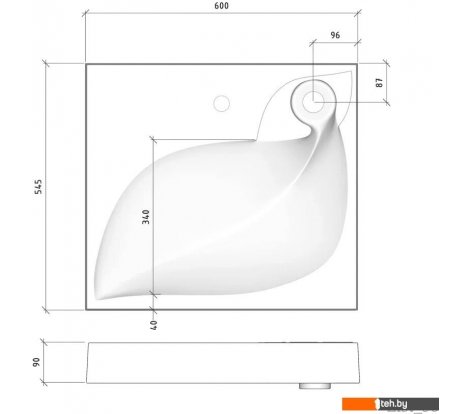  - Умывальники Madera List 55 - List 55