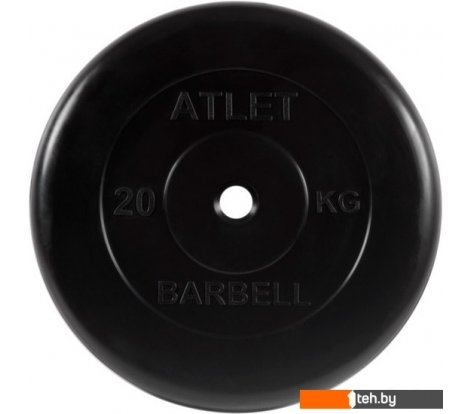  - Гантели, гири, штанги MB Barbell Атлет 51 мм (1x20 кг) - Атлет 51 мм (1x20 кг)