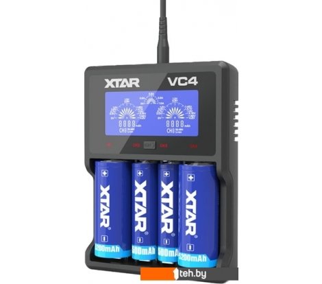  - Батарейки, аккумуляторы, зарядные XTAR VC4 - VC4