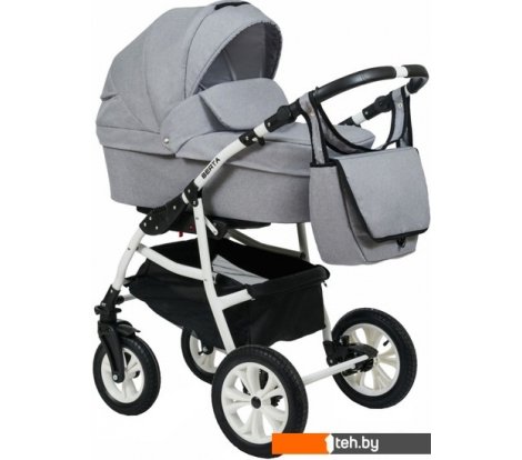  - Детские коляски и аксессуары Alis Berta F (3 в 1, Be 05, светло-серый) - Berta F (3 в 1, Be 05, светло-серый)