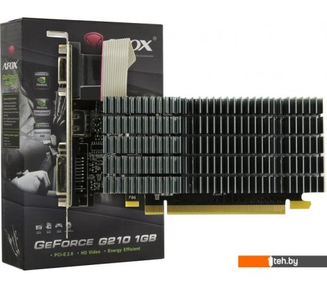  - Видеокарты AFOX GeForce GT 210 1GB DDR2 AF210-1024D2LG2 - GeForce GT 210 1GB DDR2 AF210-1024D2LG2