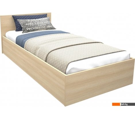  - Кровати МДК КР10 100x200/700x1052x2032 (дуб млечный) - КР10 100x200/700x1052x2032 (дуб млечный)