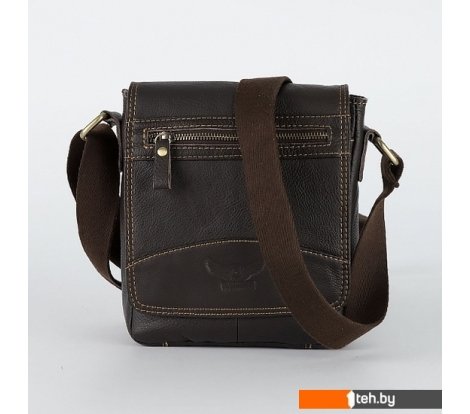  - Женские и мужские сумки Poshete 196-3320-BRW (коричневый) - 196-3320-BRW (коричневый)