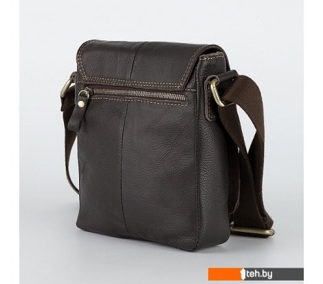  - Женские и мужские сумки Poshete 196-3320-BRW (коричневый) - 196-3320-BRW (коричневый)