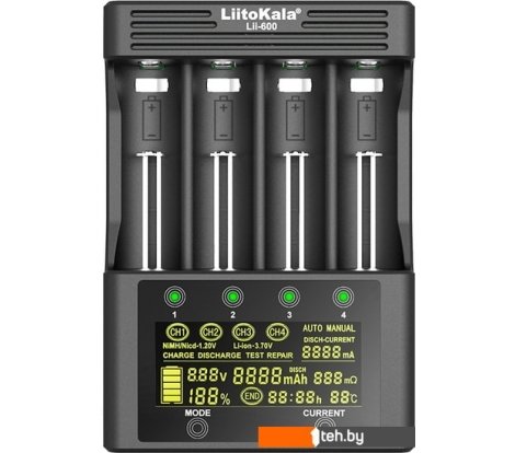  - Батарейки, аккумуляторы, зарядные LiitoKala Lii-600 - Lii-600