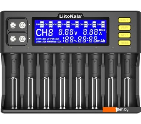  - Батарейки, аккумуляторы, зарядные LiitoKala Lii-S8 - Lii-S8