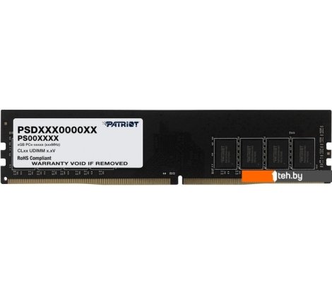  - Оперативная память Patriot Signature Line 16GB DDR4 PC4-19200 PSD416G240081 - Signature Line 16GB DDR4 PC4-19200 PSD416G240081