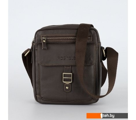  - Женские и мужские сумки Poshete 196-2712-YB42-DBW (коричневый) - 196-2712-YB42-DBW (коричневый)