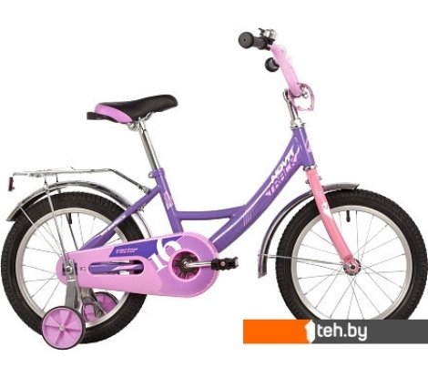  - Детские велосипеды Novatrack Vector 16 2022 163VECTOR.LC22 (фиолетовый) - Vector 16 2022 163VECTOR.LC22 (фиолетовый)