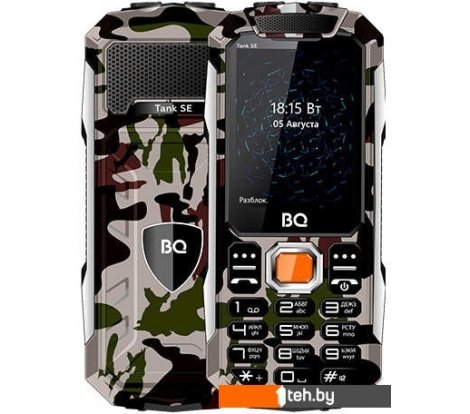  - Мобильные телефоны BQ BQ-2432 Tank SE (армейский зеленый) - BQ-2432 Tank SE (армейский зеленый)