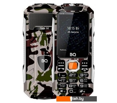  - Мобильные телефоны BQ BQ-2432 Tank SE (армейский зеленый) - BQ-2432 Tank SE (армейский зеленый)