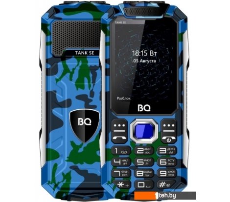  - Мобильные телефоны BQ BQ-2432 Tank SE (камуфляж) - BQ-2432 Tank SE (камуфляж)