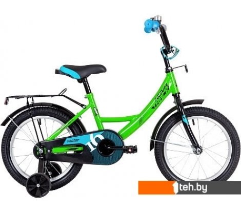  - Детские велосипеды Novatrack Vector 16 2022 163VECTOR.GN22 (зеленый) - Vector 16 2022 163VECTOR.GN22 (зеленый)
