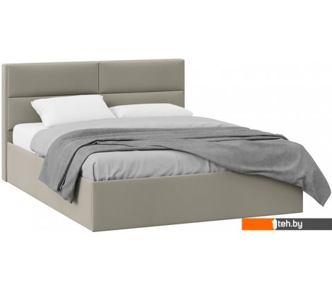  - Кровати Трия Глосс универсальный тип 1 с ПМ 160x200 (велюр мокко темный) - Глосс универсальный тип 1 с ПМ 160x200 (велюр мокко темный)