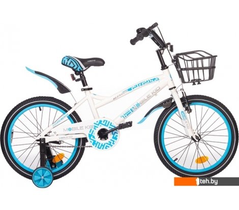  - Детские велосипеды Mobile Kid Slender 18 (белый/голубой) - Slender 18 (белый/голубой)