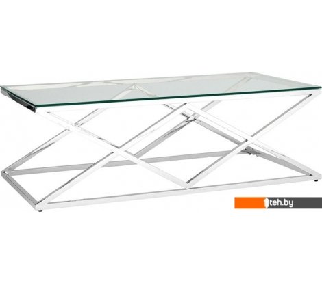  - Журнальные столики и столы-трансформеры Stool Group Инсигния 120x60 (серебро) - Инсигния 120x60 (серебро)