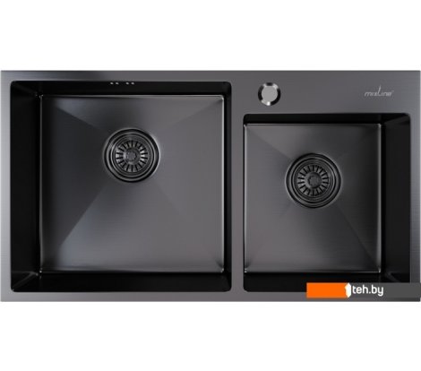  - Кухонные мойки Mixline 547241 (черный графит, 3 мм) - 547241 (черный графит, 3 мм)
