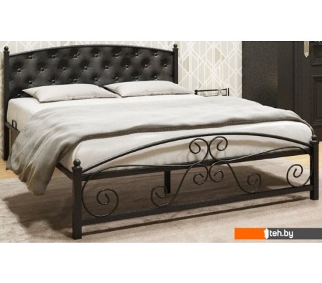  - Кровати ИП Князев Бали 140x200 (черный) - Бали 140x200 (черный)