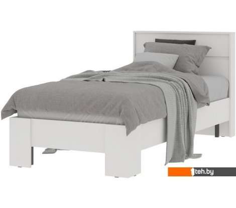  - Кровати Стендмебель Хелен КР 01 90x200 (белый/белый) - Хелен КР 01 90x200 (белый/белый)