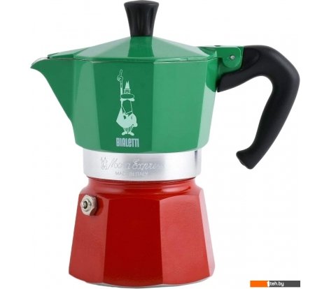  - Заварочные чайники, кофеварки, френч-прессы Bialetti Moka Express Tricolor (3 порции) - Moka Express Tricolor (3 порции)