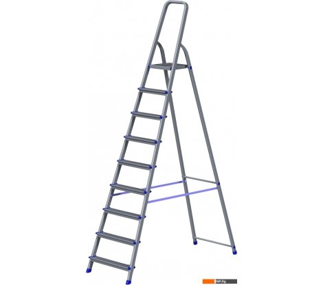  - Лестницы и стремянки Новая высота NV 111 алюминиевая 9 ступеней (1110109) - NV 111 алюминиевая 9 ступеней (1110109)